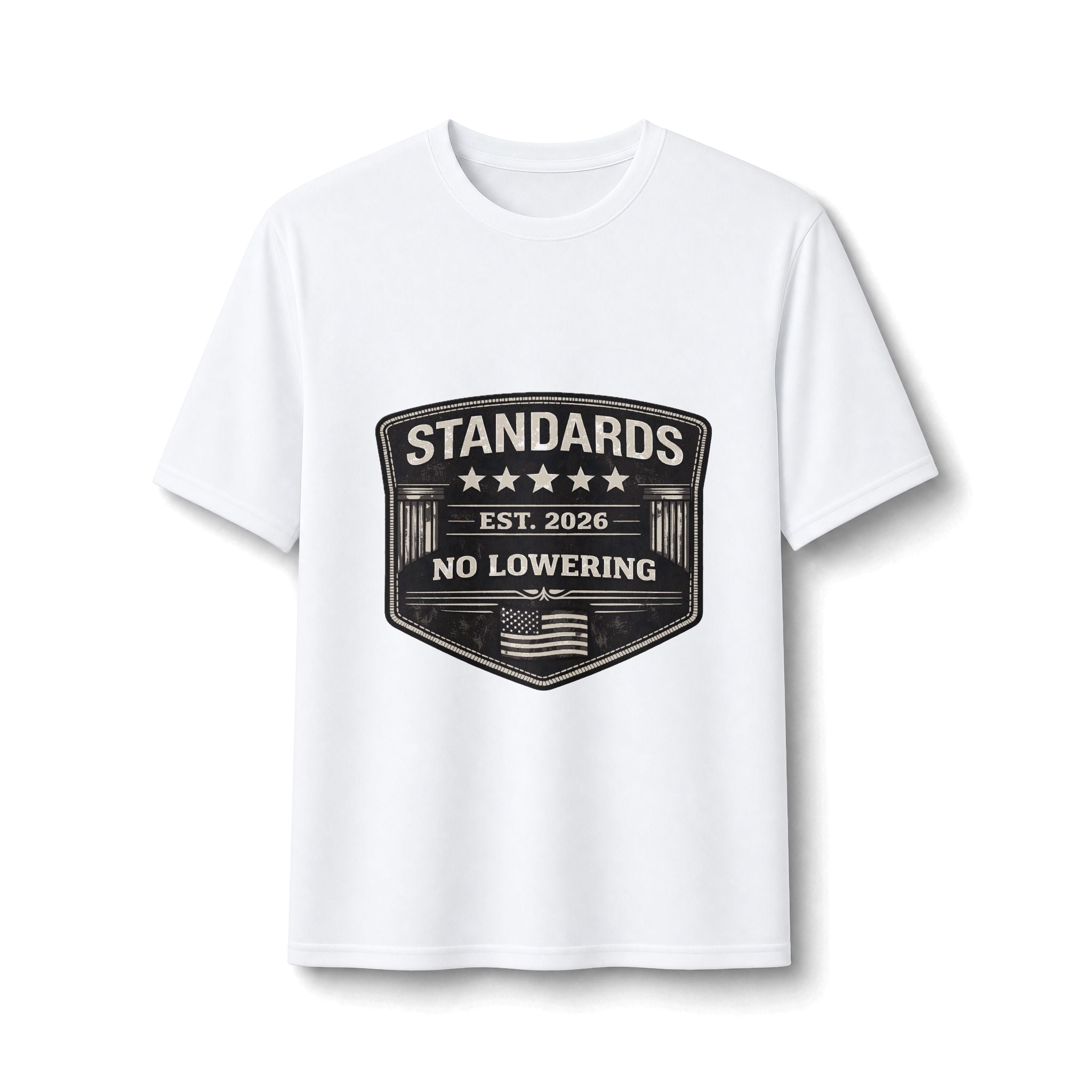 Standards Est. 2026 “No Lowering” Performance Tee