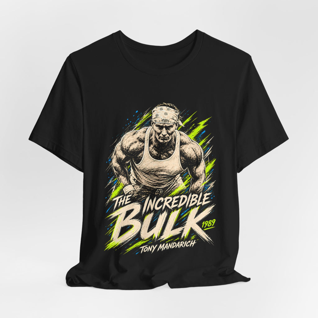 The Incredible Bulk — Neon Charcoal Tee | Tony Mandarich