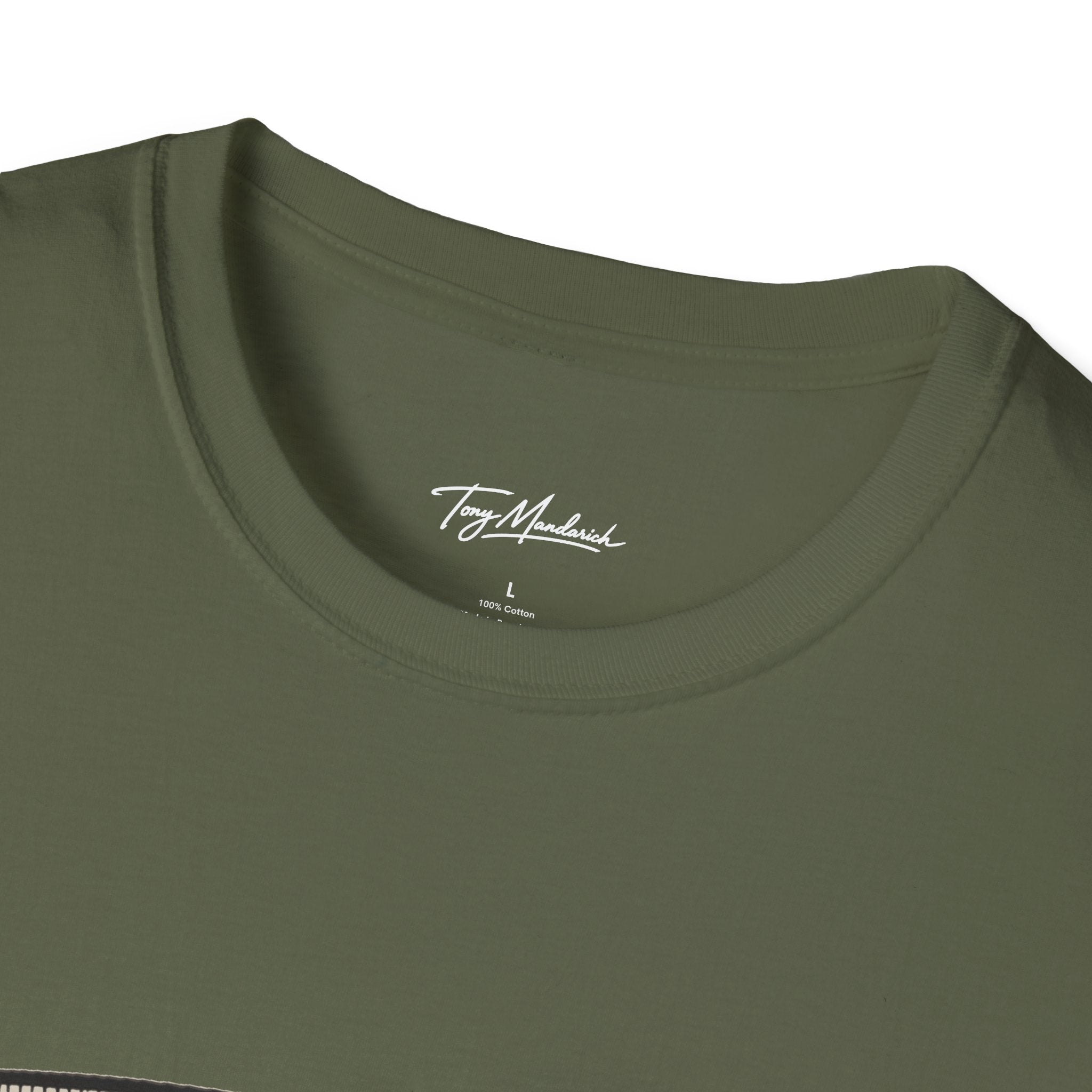 Standards No Lowering T-Shirt – Patriotic Vintage Shield Tee