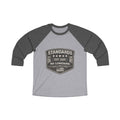 Raglan Tee — "Standards Est. 2026 No Lowering" Vintage Baseball Shirt