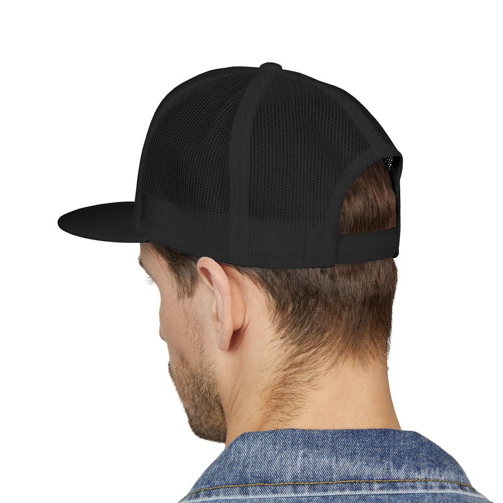 PRODIGAL Trucker Hat — Embroidered Flat Bill Snapback | Luke 15:24