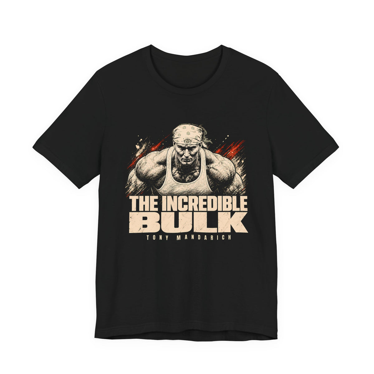 The Incredible Bulk — Open Sketch Tee | Tony Mandarich