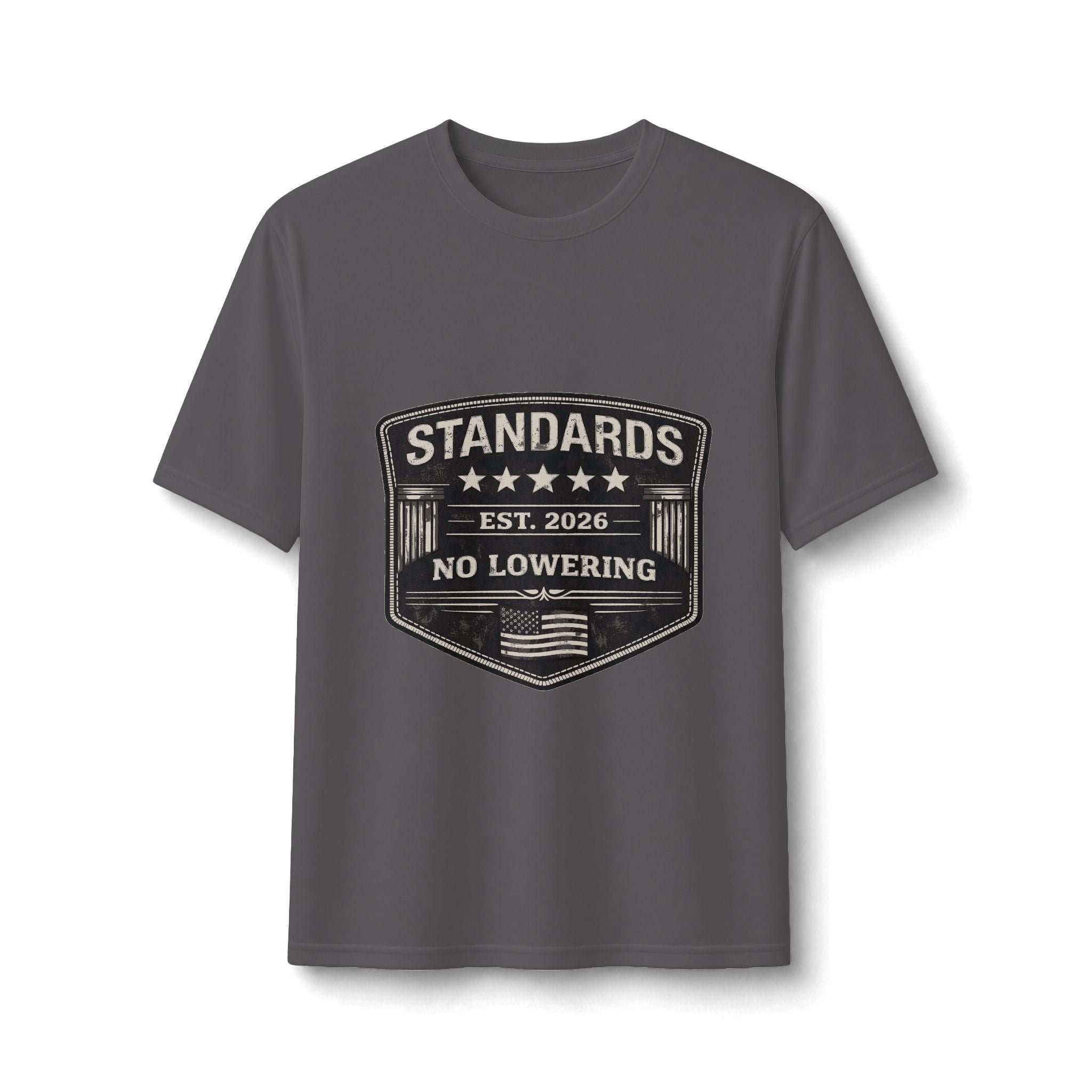 Standards Est. 2026 “No Lowering” Performance Tee