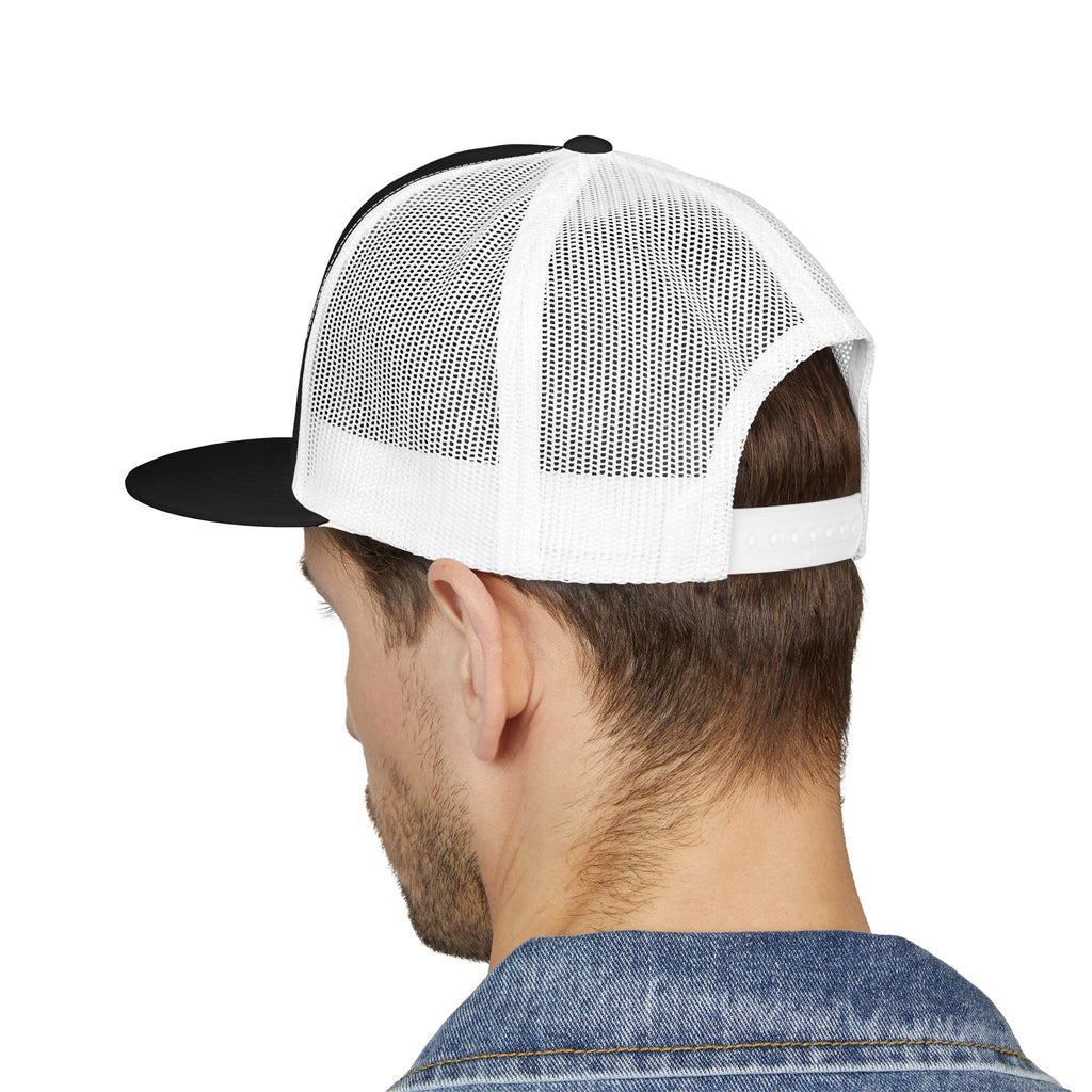 PRODIGAL Trucker Hat — Embroidered Flat Bill Snapback | Luke 15:24