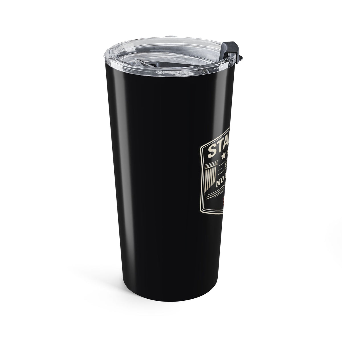 Standards "No Lowering" 20oz Insulated Tumbler — Black